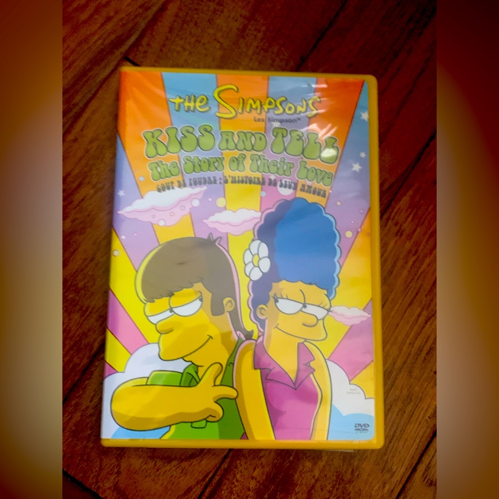 The Simpsons single dvd